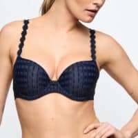 AVERO velvet blue push-up bh