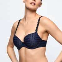 AVERO velvet blue push-up bh