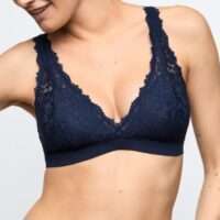 SOFT STUDIO velvet blue voorgevormde bralette