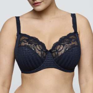 MADISON velvet blue volle cup bh