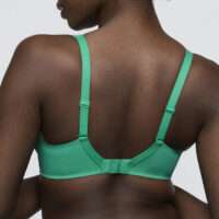 MOCUTO Vivid Green plunge bh halve mousse cups