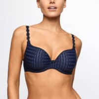 AVERO velvet blue voorgevormde bh - hartvorm