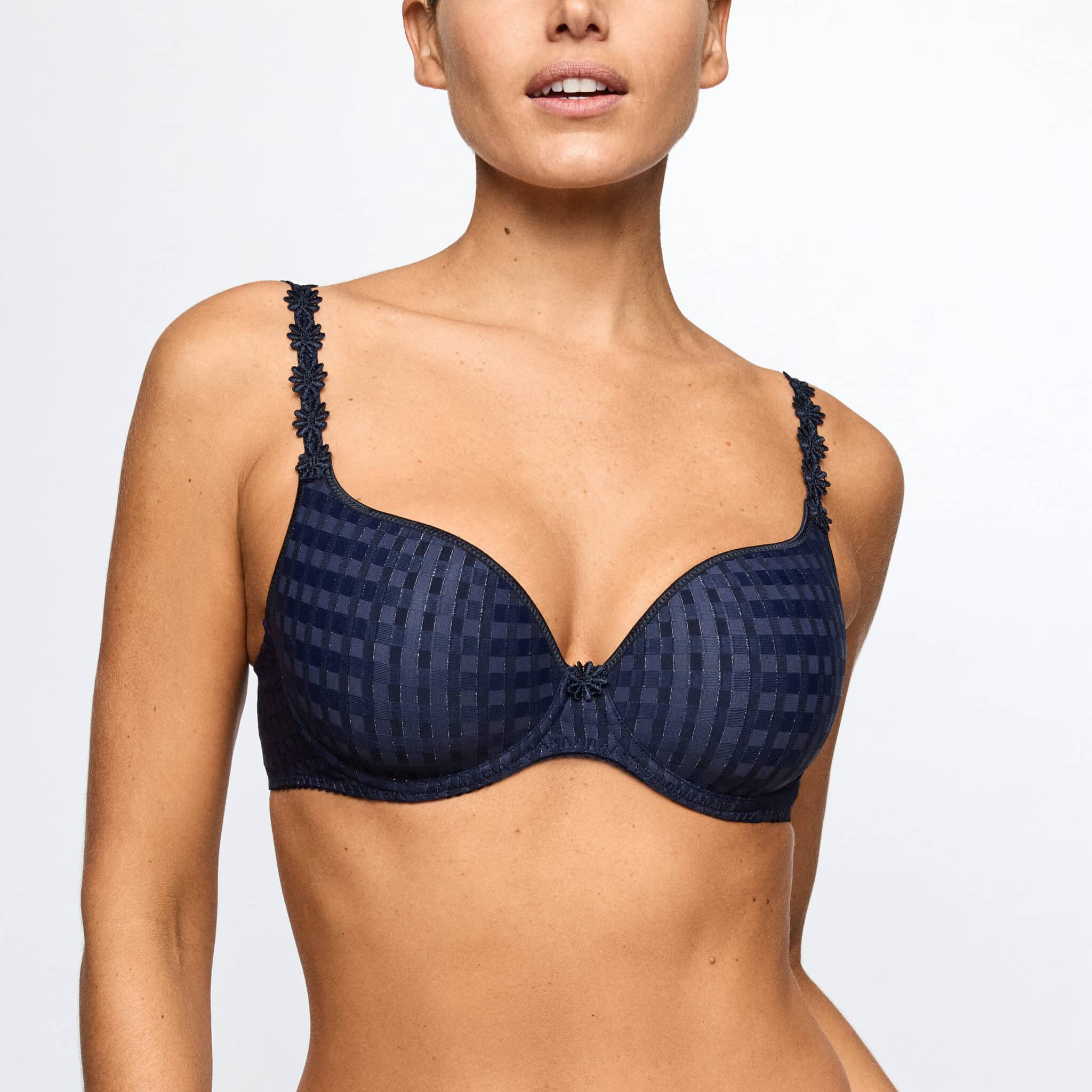 AVERO velvet blue voorgevormde bh - hartvorm