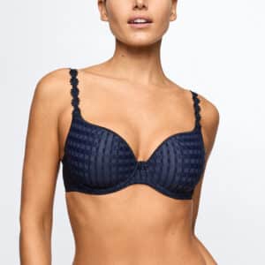 AVERO velvet blue voorgevormde bh - hartvorm