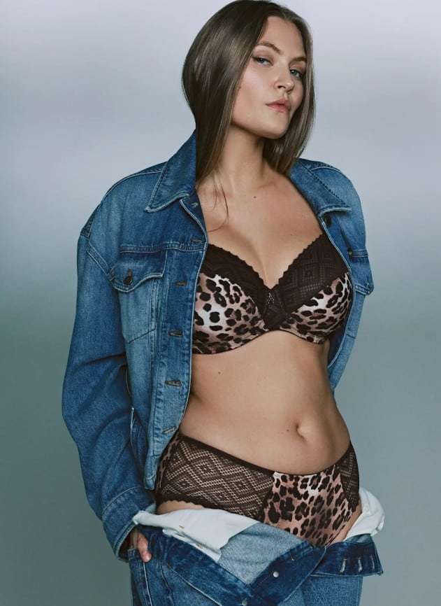 GIGANNI Leopard bloom tailleslip