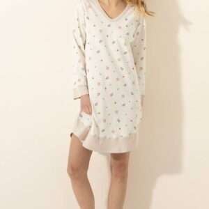 Nachtkleed beige