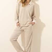 Pyjama chine ecru Pyjama chine ecru