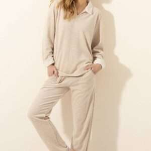 Pyjama chine ecru