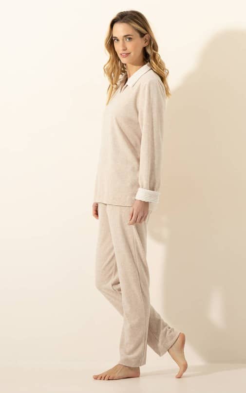 Pyjama chine ecru Pyjama chine ecru