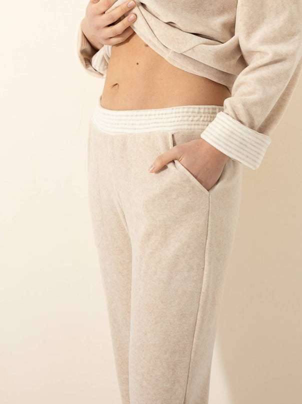 Pyjama chine ecru Pyjama chine ecru