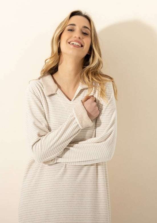 Pyjama chine ecru