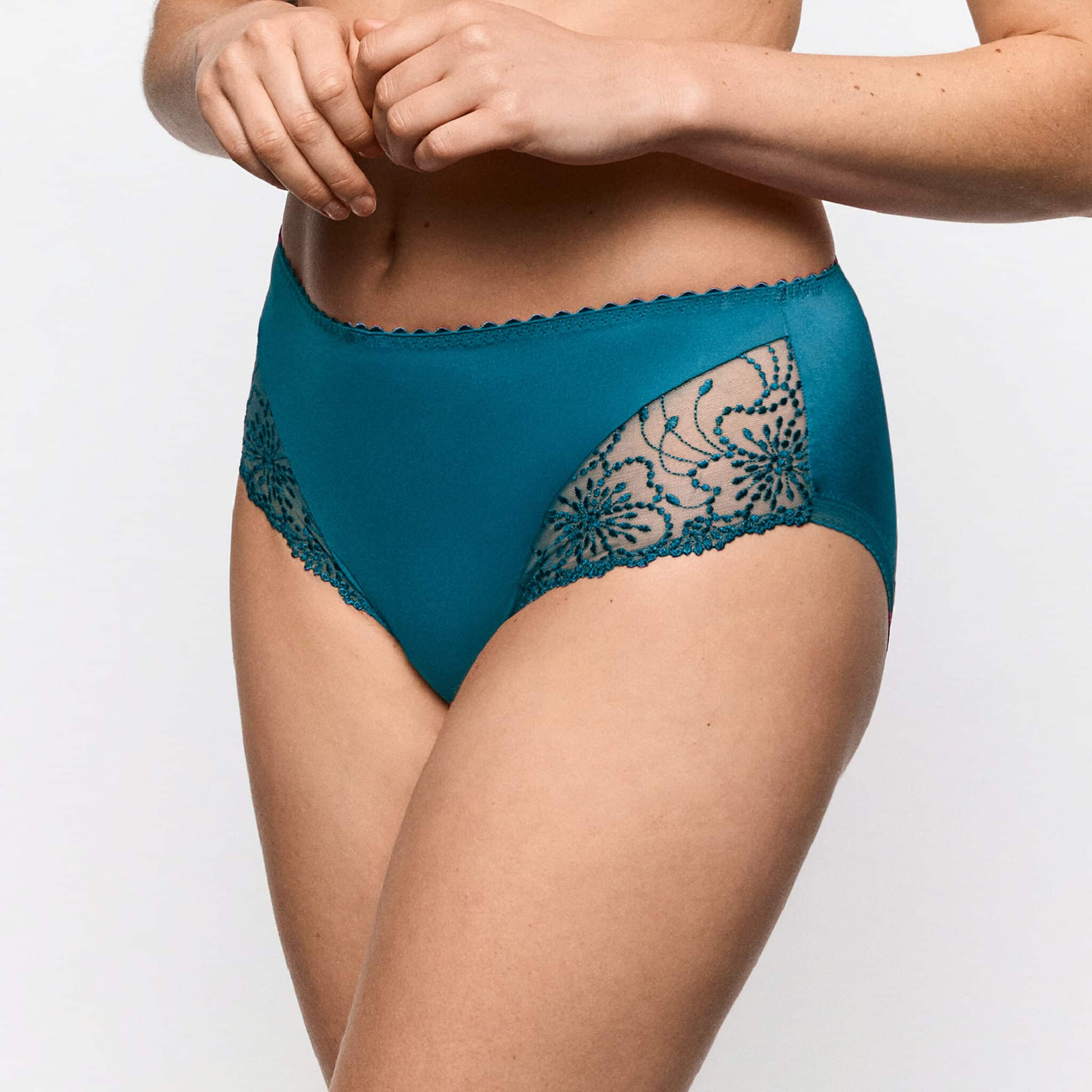 JANE peacock tailleslip