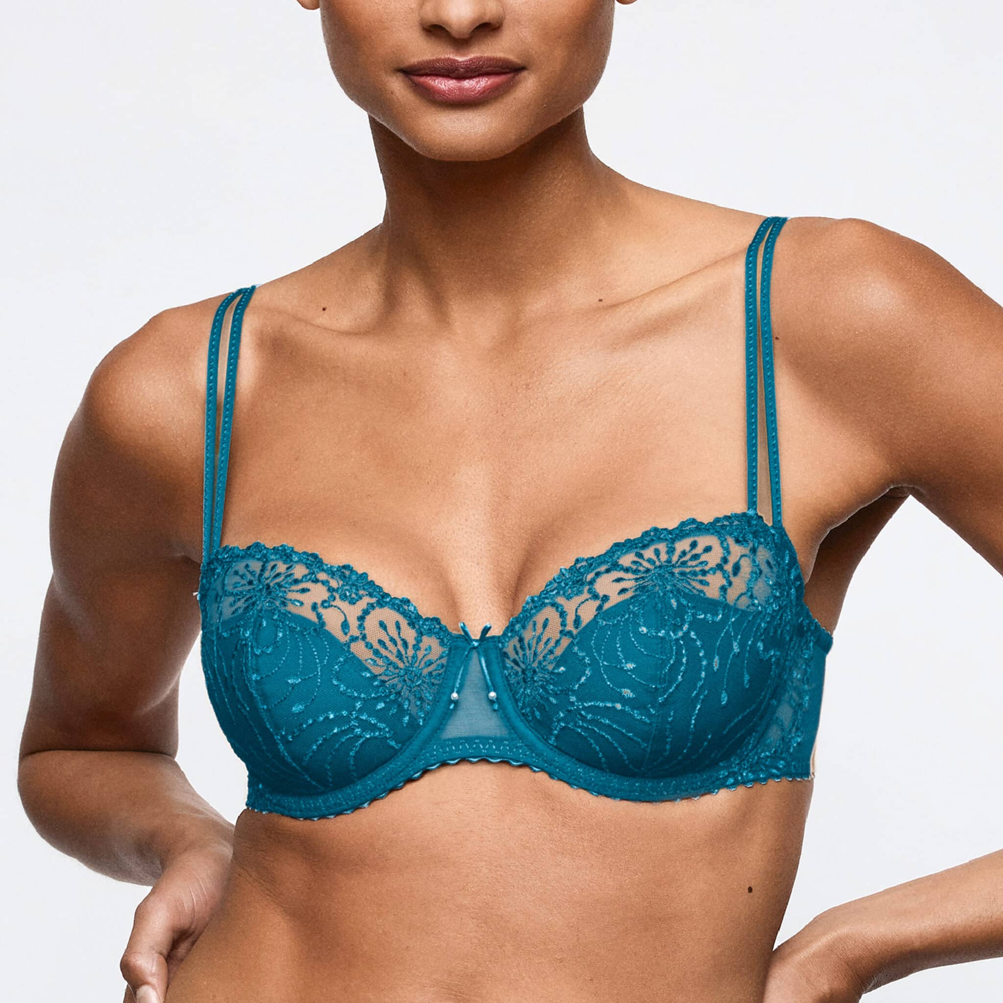 JANE peacock balconette halve mousse cups