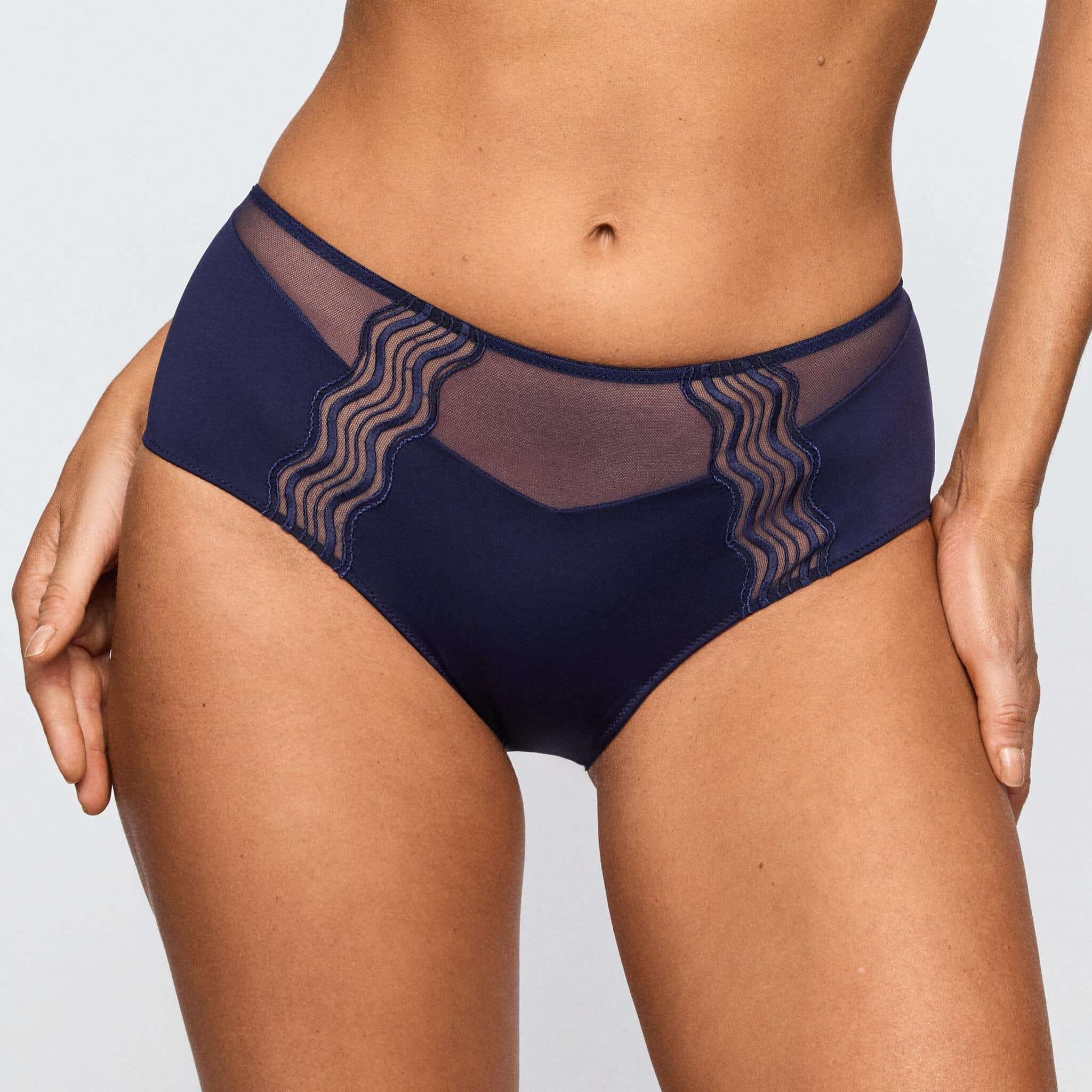 LINAA evening blue tailleslip