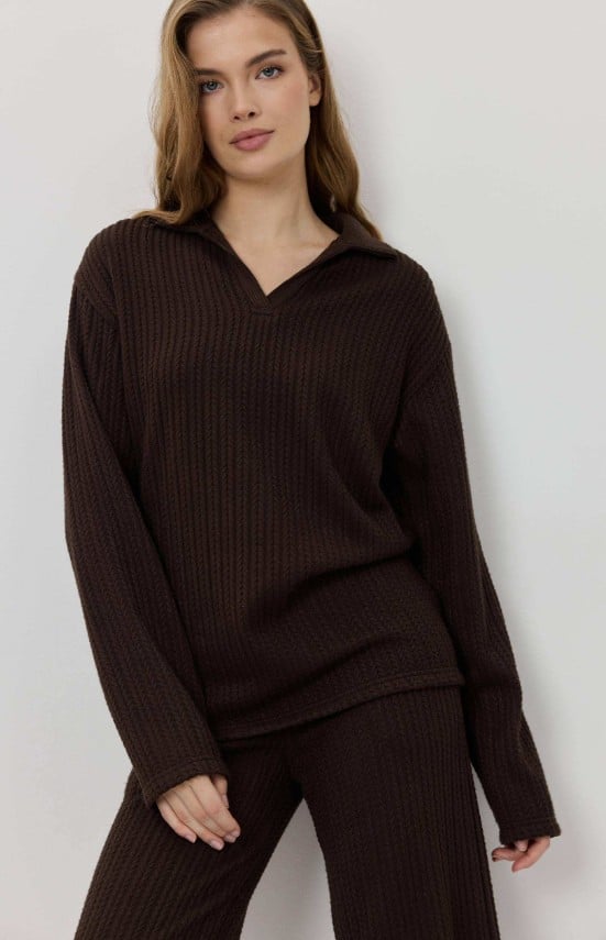 Homewear donkerbruin