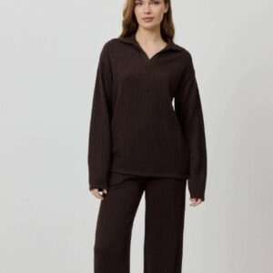 Homewear donkerbruin