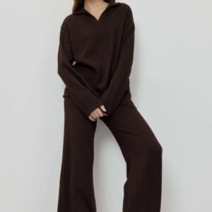 Homewear donkerbruin